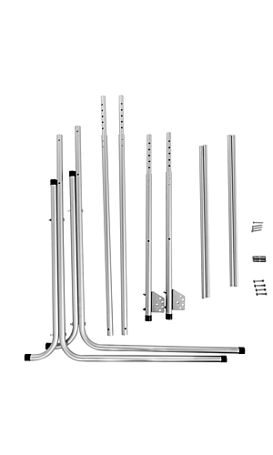 Componentes do suporte portátil